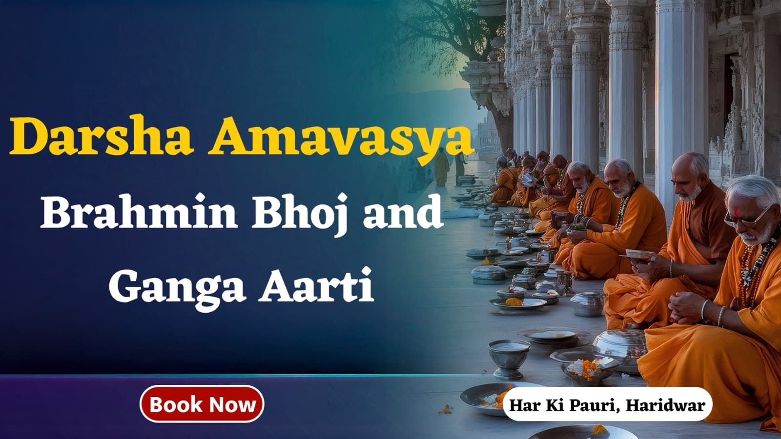 Brahmin Bhoj and Ganga Aarti on Darsha Amavasya in 2026