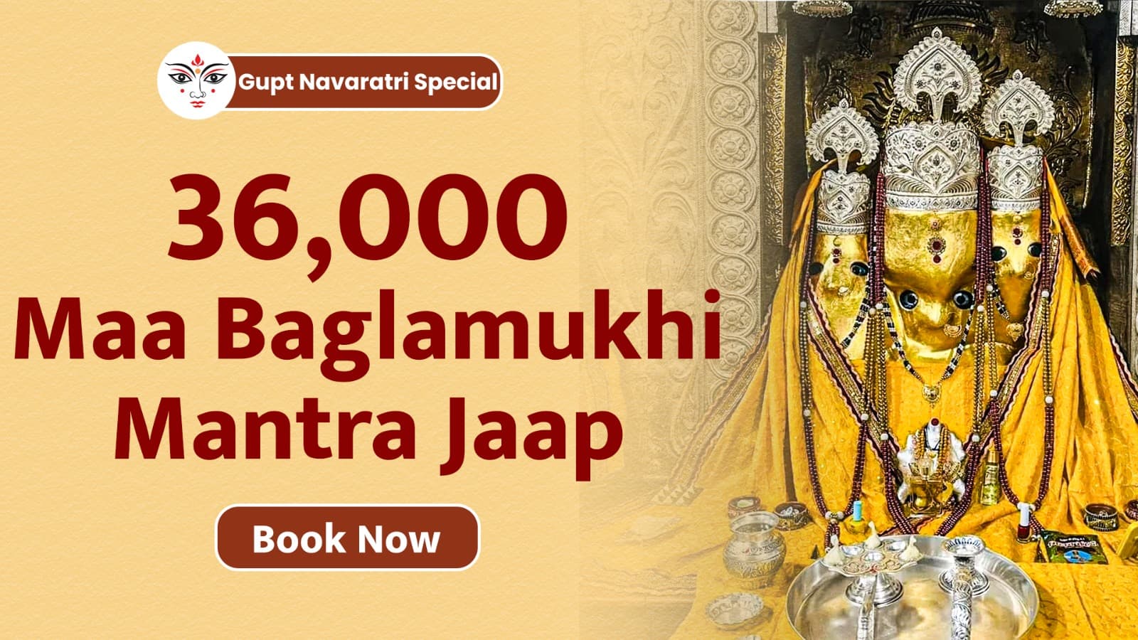 Gupt Navratri Special 36,000 Maa Baglamukhi Mantra Jaap and Anusthan