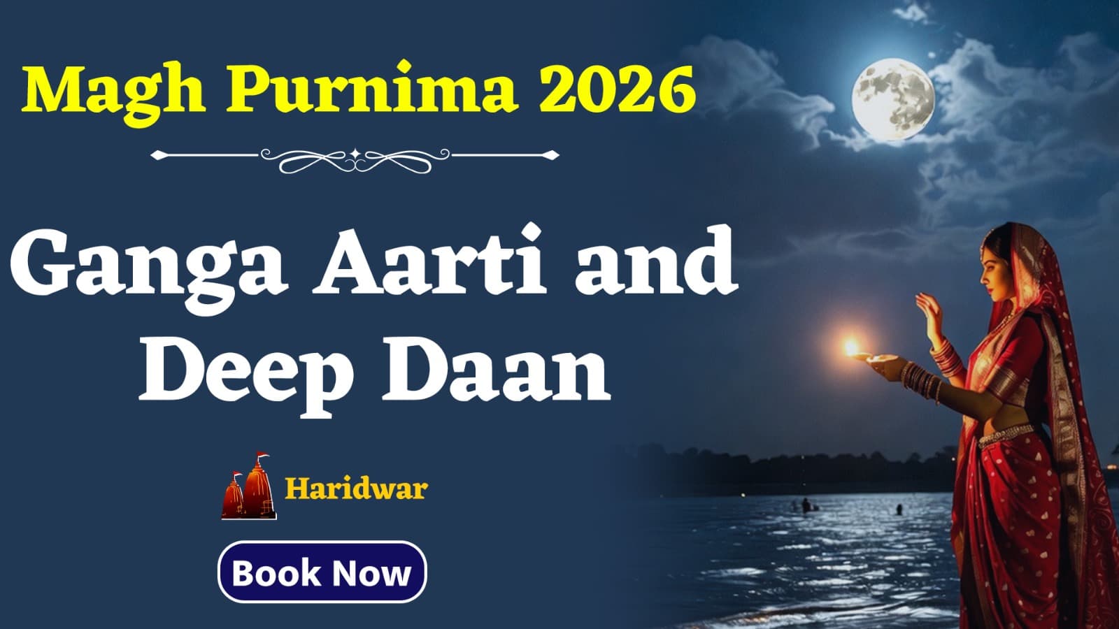 Magh Purnima 2026 Ganga Aarti and Deep Daan