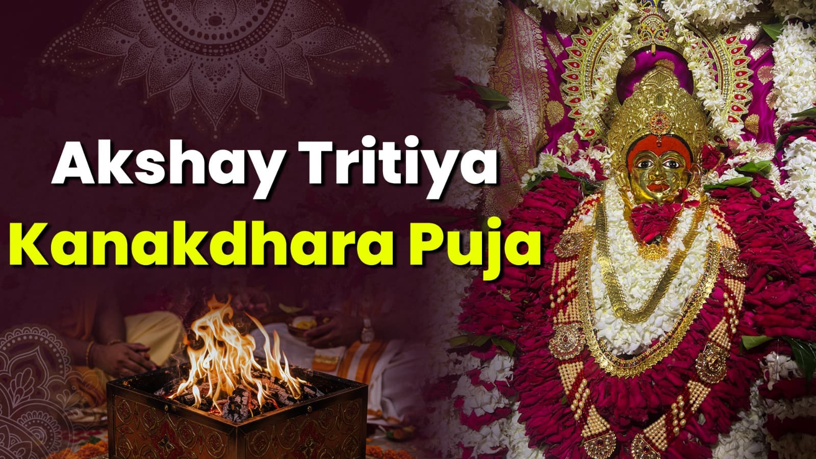 Kanakdhara Puja on Akshay Tritiya at Mangalagauri Temple, Kashi