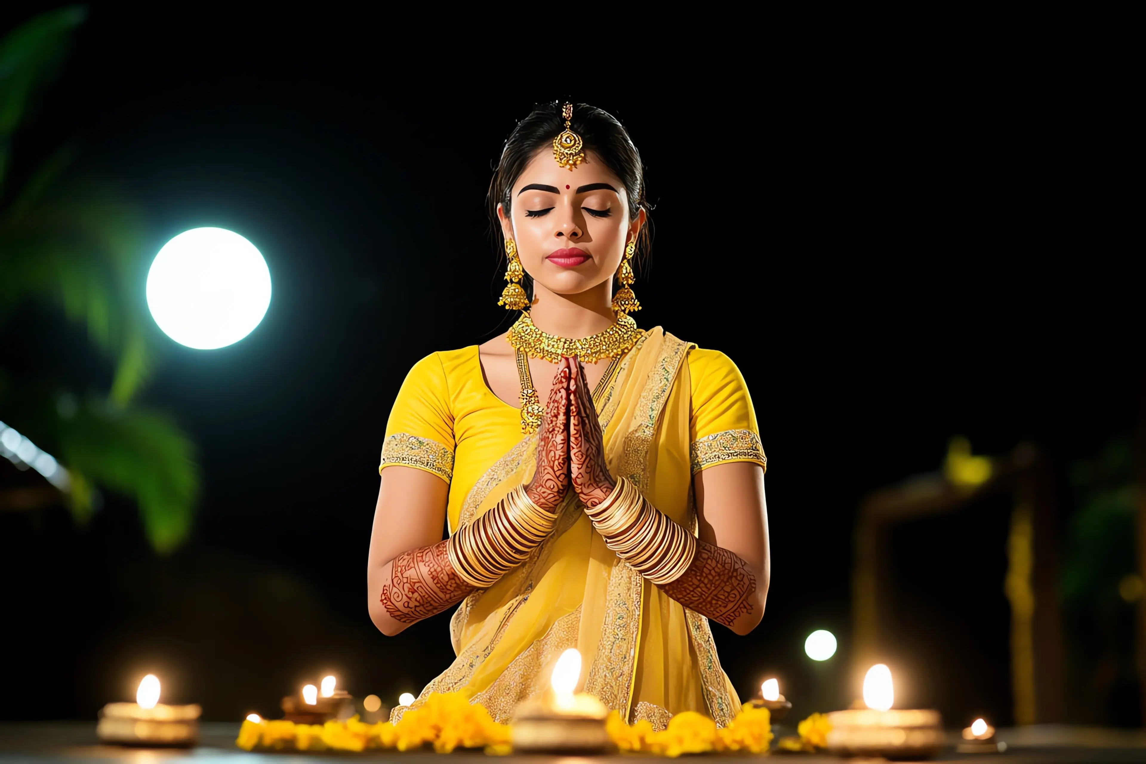 Karwa Chauth 2026: Wear these Sarees According to Your Zodiac Sign for Happiness in Married Life