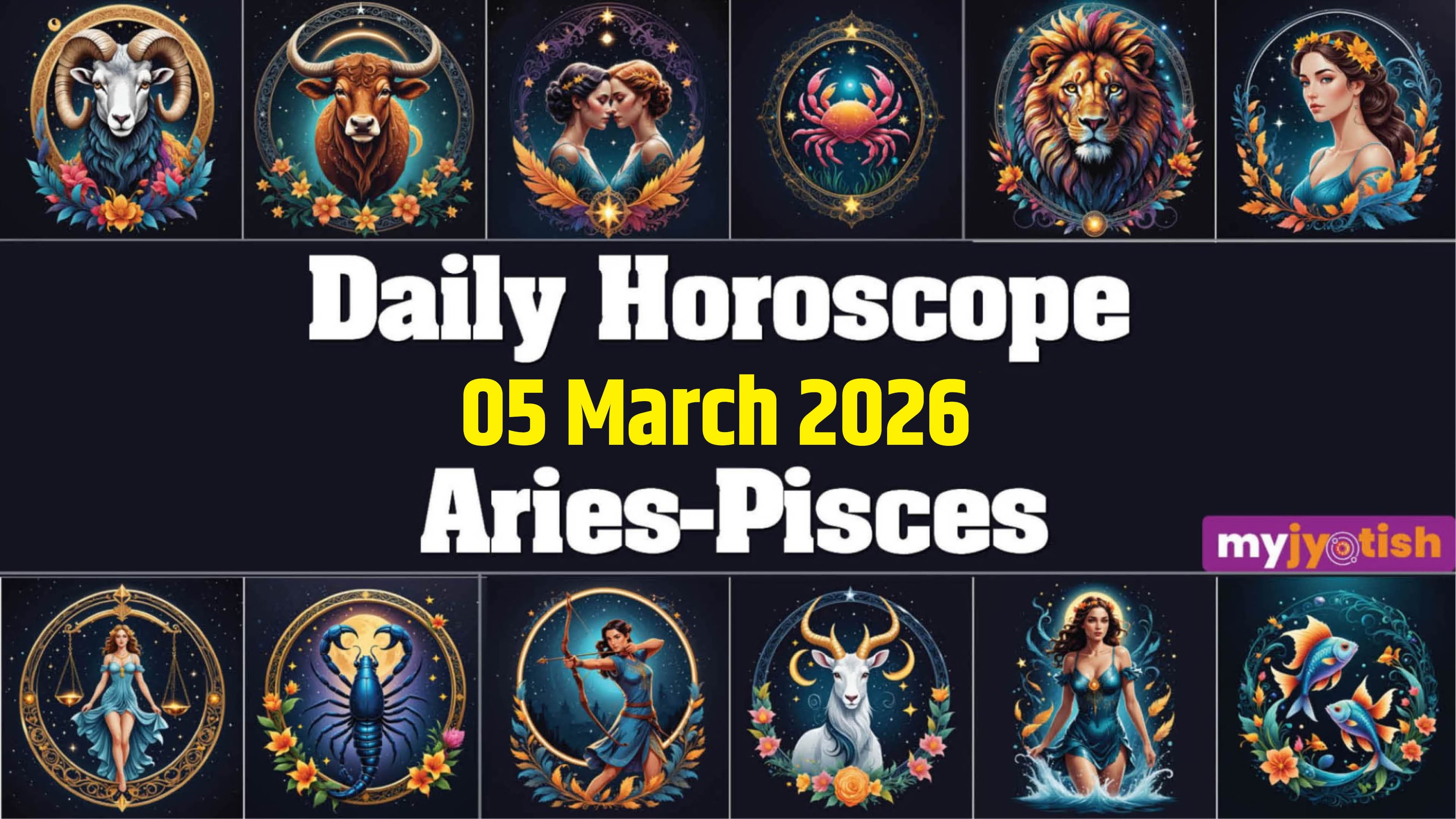 Today's Horoscope 5 March 2026: Know How The Day Unfolds For You | Check Here