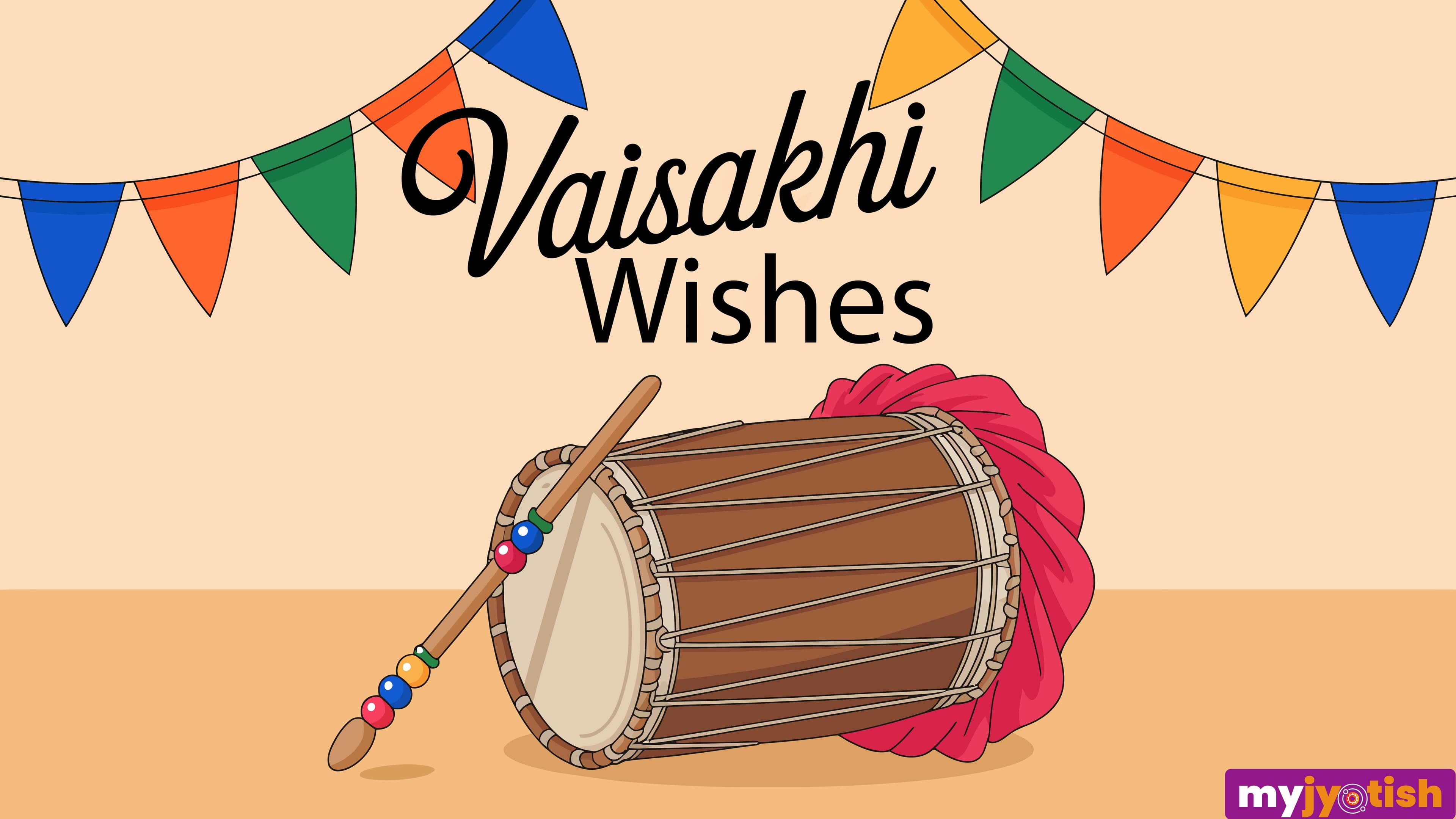 Vaisakhi 2026 : Happy Vaisakhi 2026 Wishes Quotes Messages and WhatsApp Status to Share