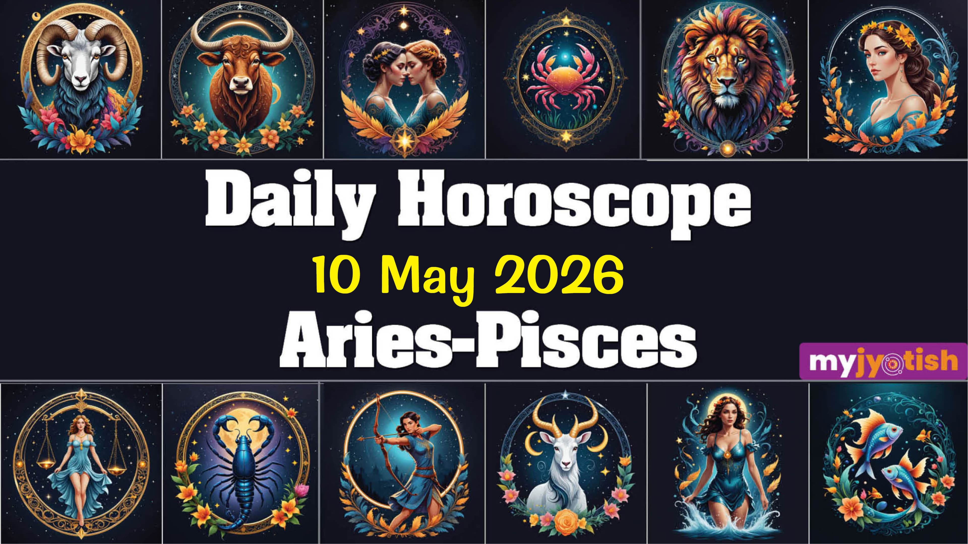 Today's Horoscope 10 May 2026: These Individuals Will Need To Be Cautious Today | Check Here