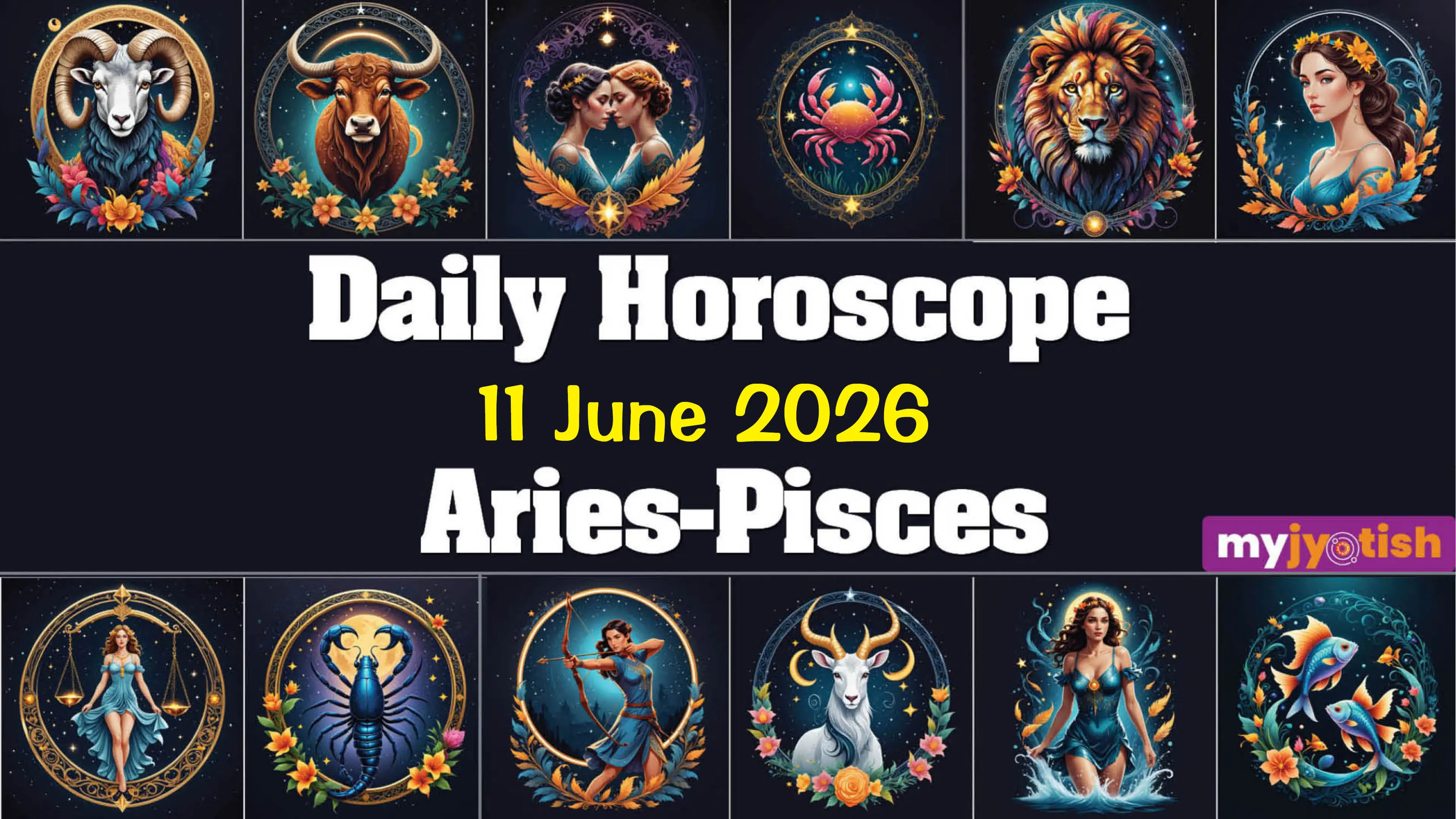 Today's Horoscope 11 June 2026: Know What The Day Holds For All The Zodiac Signs | Check Here
