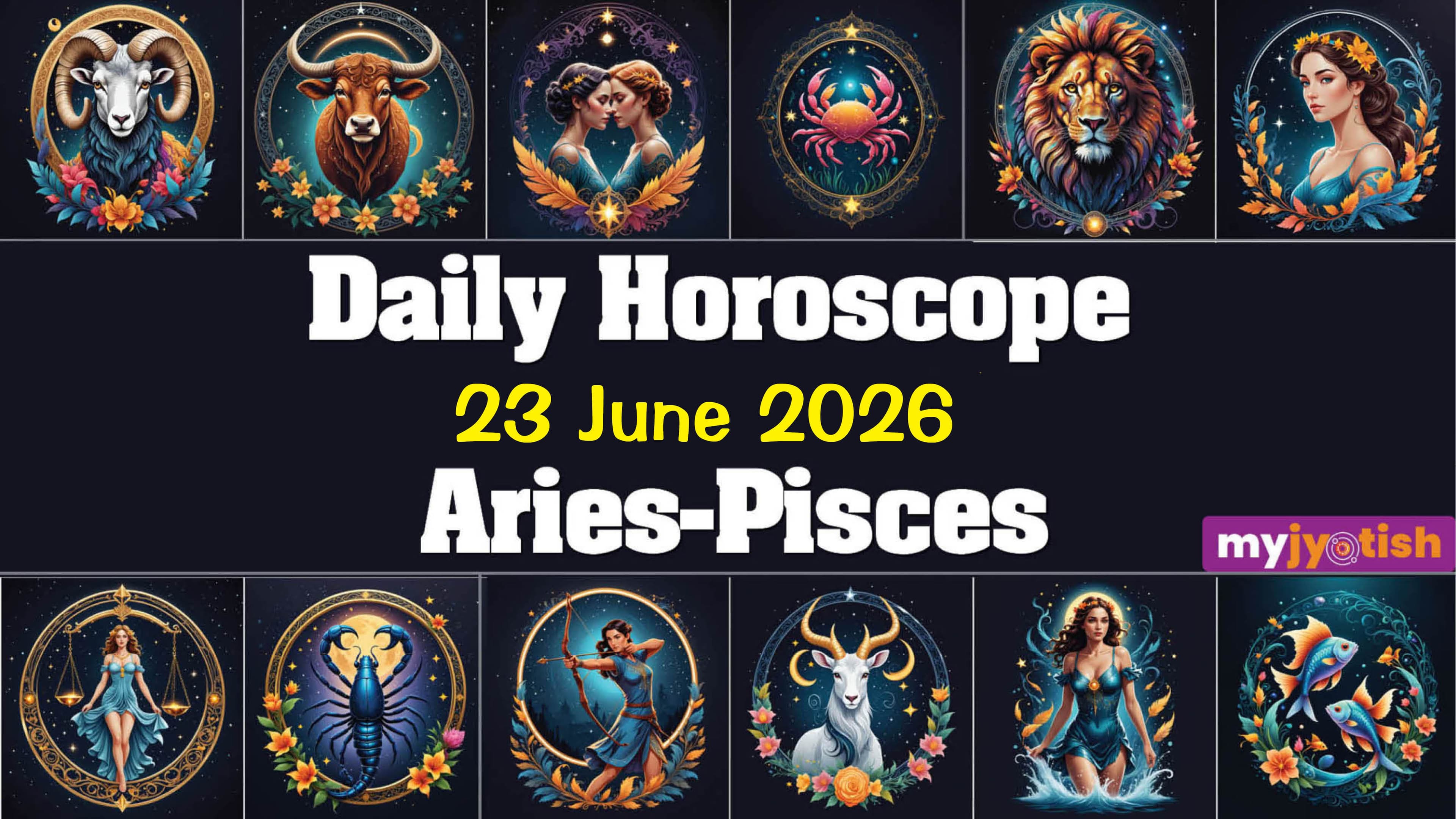 Today's Horoscope 23 June, 2026: Know What The Day Holds For All The Zodiac Signs | Check Here