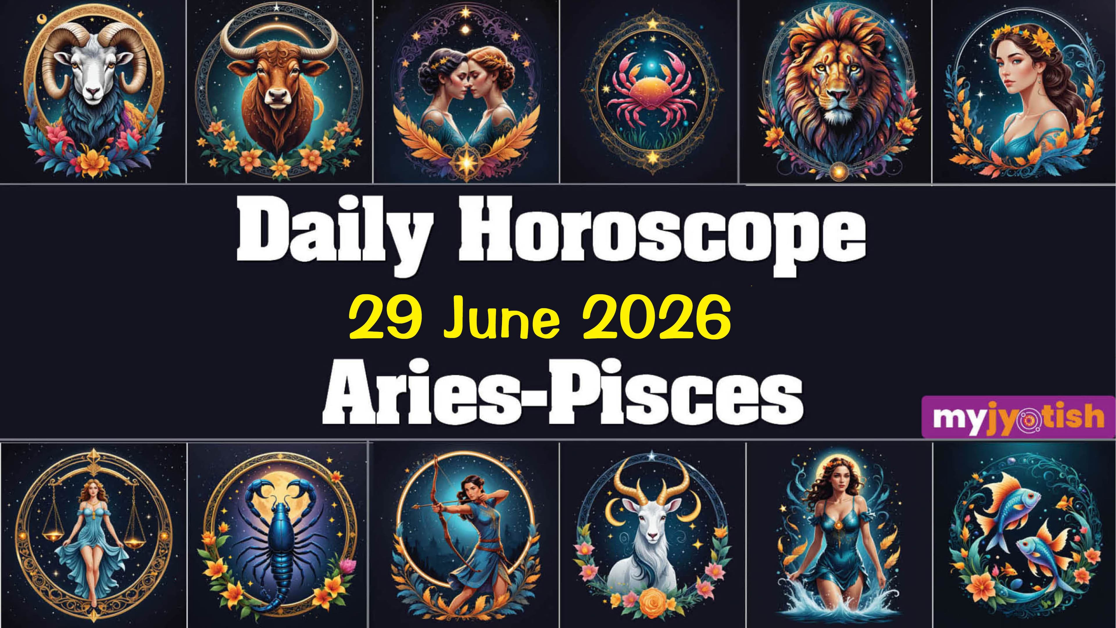 Today's Horoscope 29 June, 2026: Know What The Day Holds For All The Zodiac Signs | Check Here