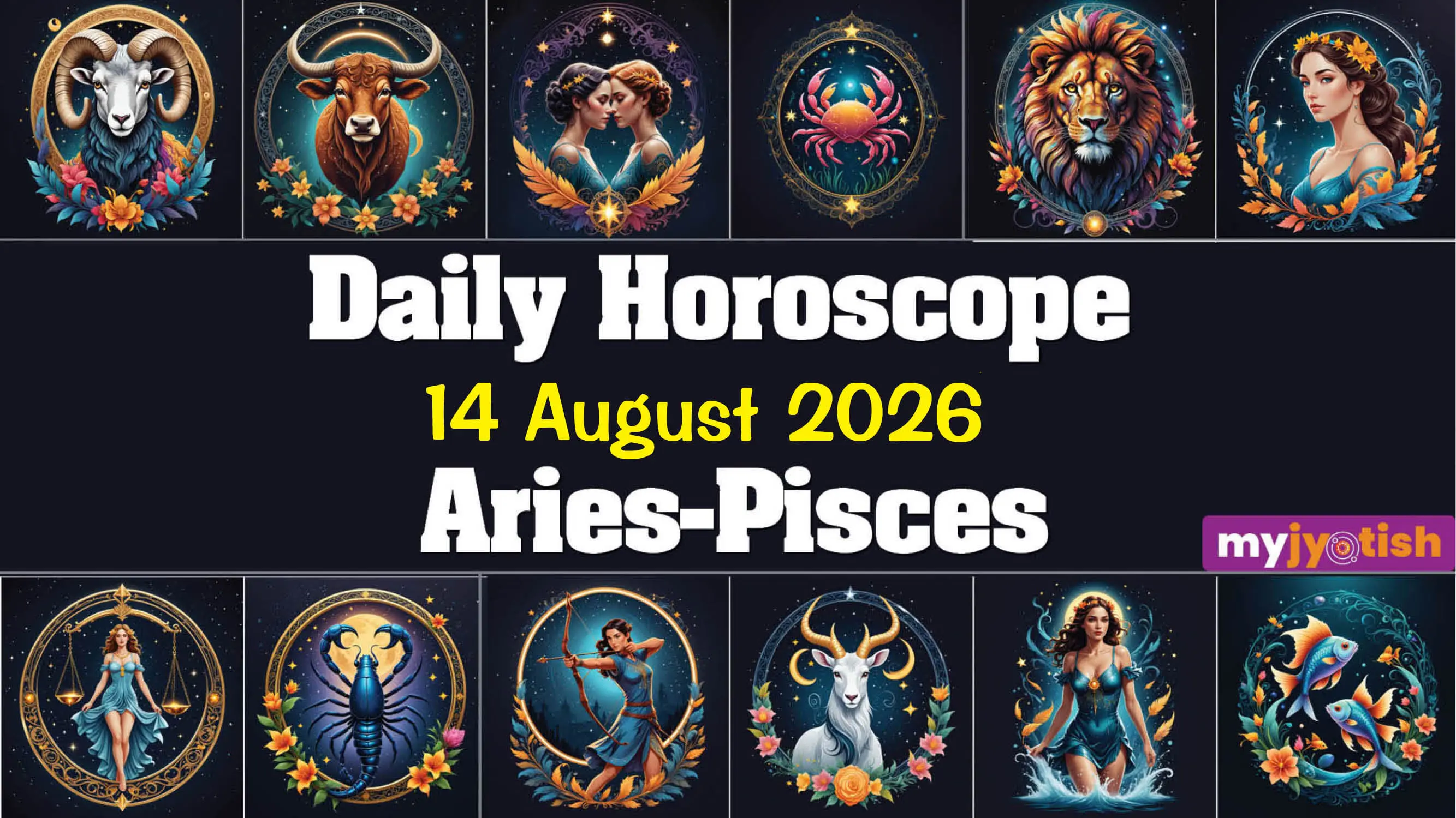 Today's Horoscope, 14 August 2026: Travel Plans May Face Slight Delay Today | Check Here