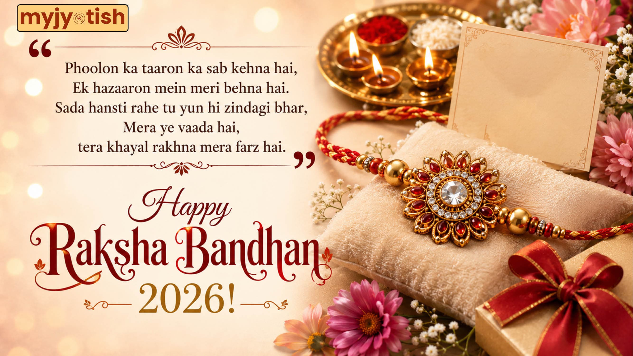 Raksha Bandhan Wishes: On the Auspicious Occasion of Raksha Bandhan, Send these Wishes to your Loved Ones