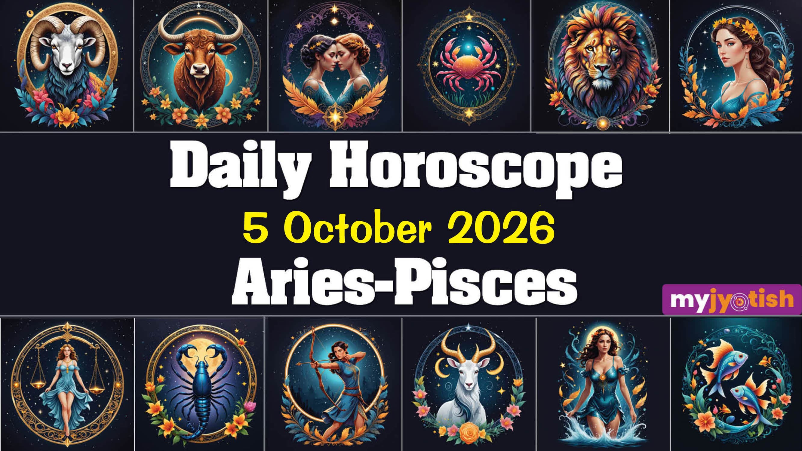 Today's Horoscope, 05 October 2026: Know How The Day Unfolds For All The Zodiac Signs | Check Here