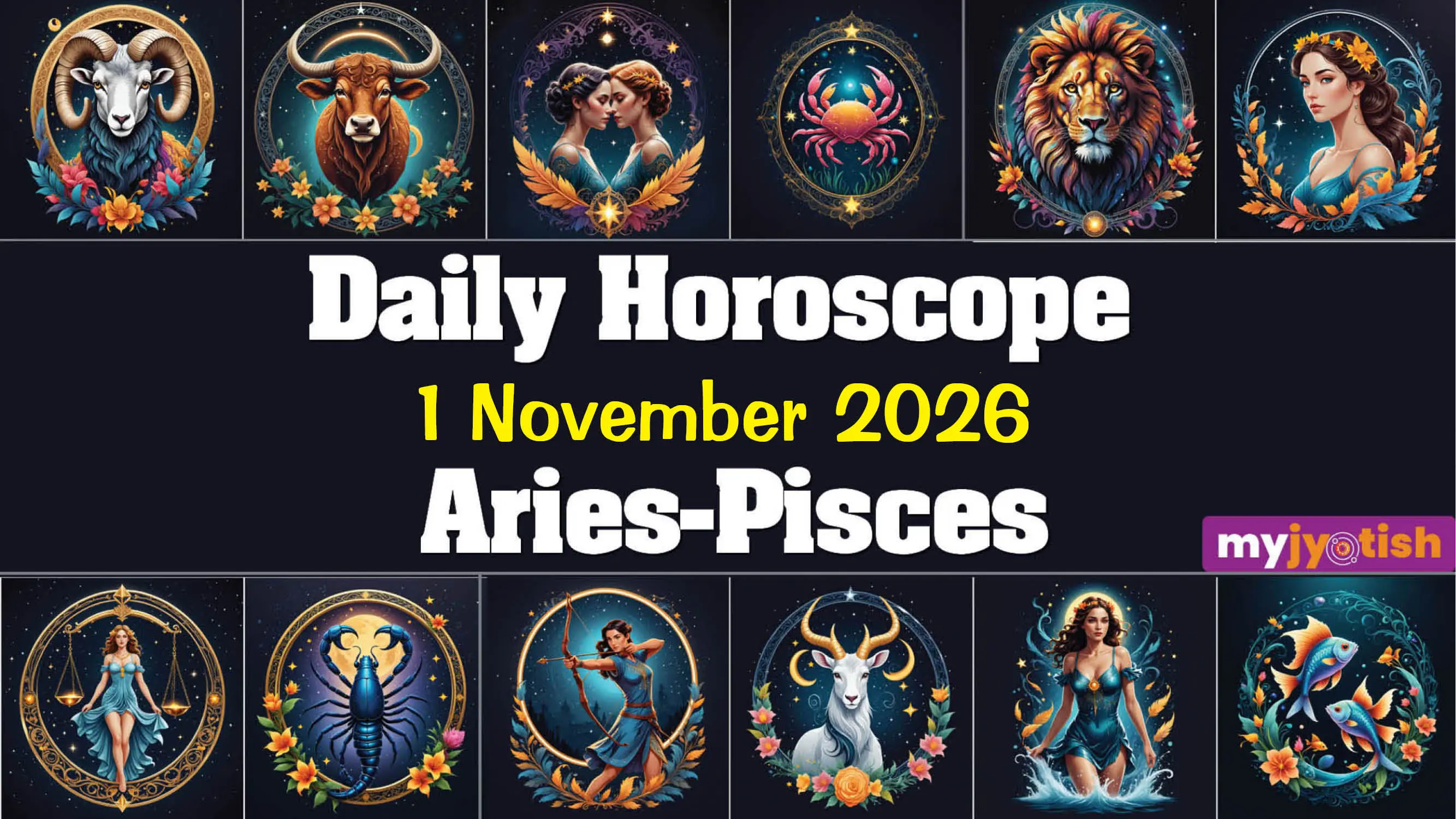 Today's Horoscope 01 November, 2026: Know How the Day Unfolds for All Individuals | Read Here