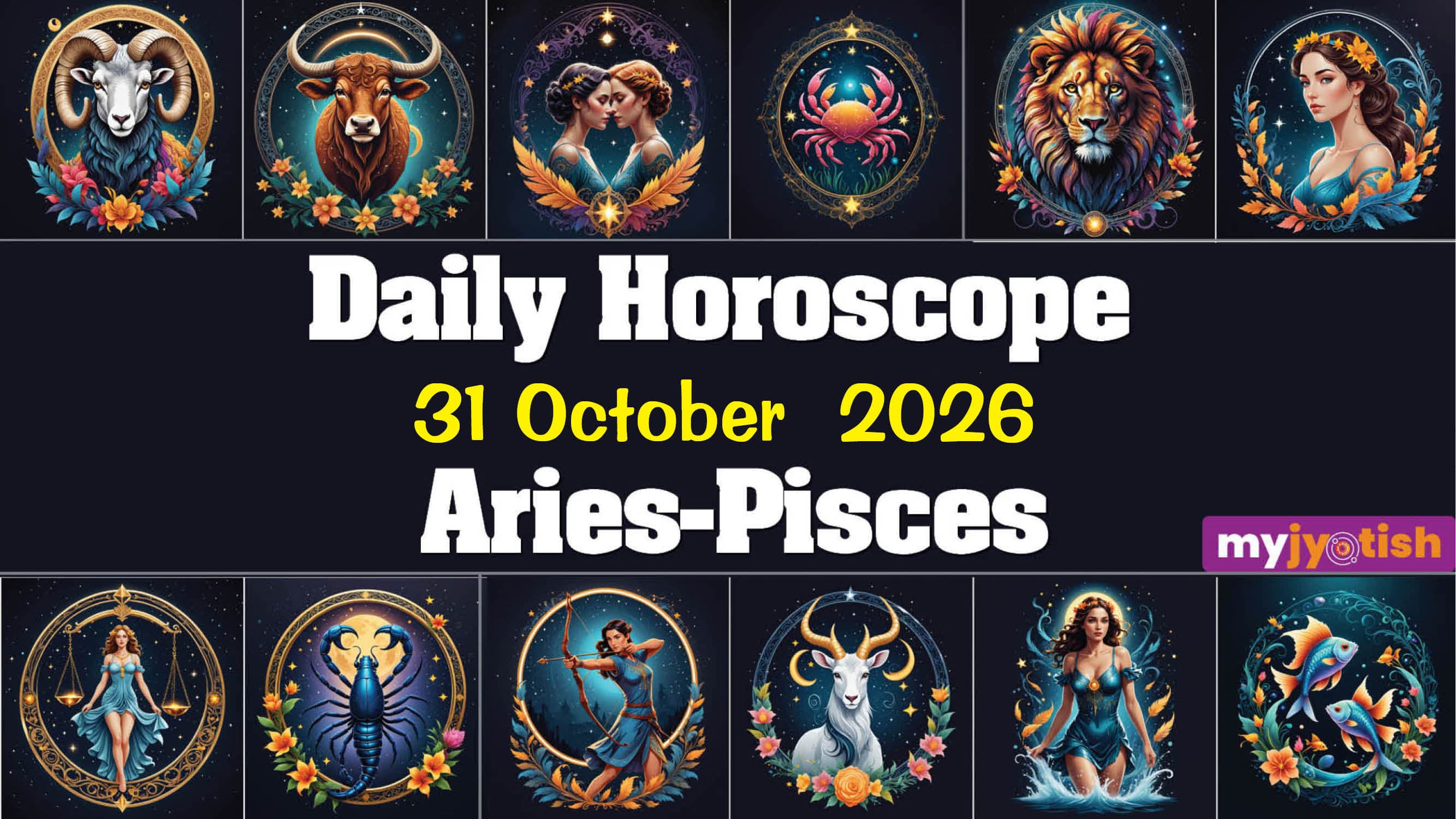 Today's Horoscope 31 October, 2026: Know How the Day Unfolds for All Individuals | Read Here