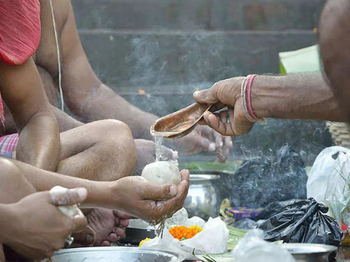 pitru dosh nivaran puja brahmin bhoj on sarvapitri amavasya haridwar